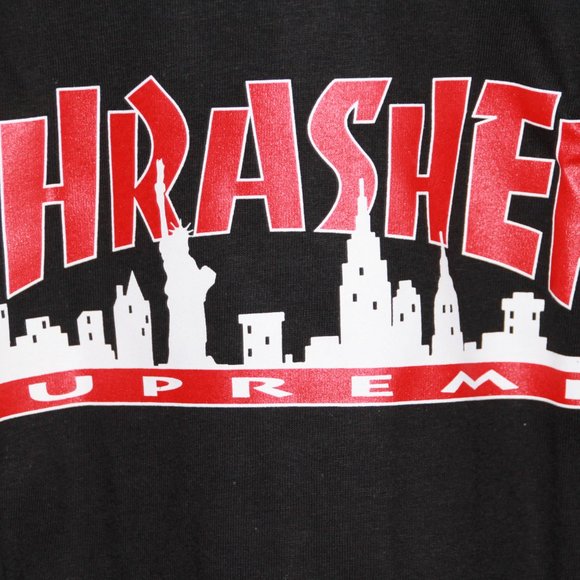 SUPREME x THRASHER Skyline Tee FW21 - Picture 3 of 8
